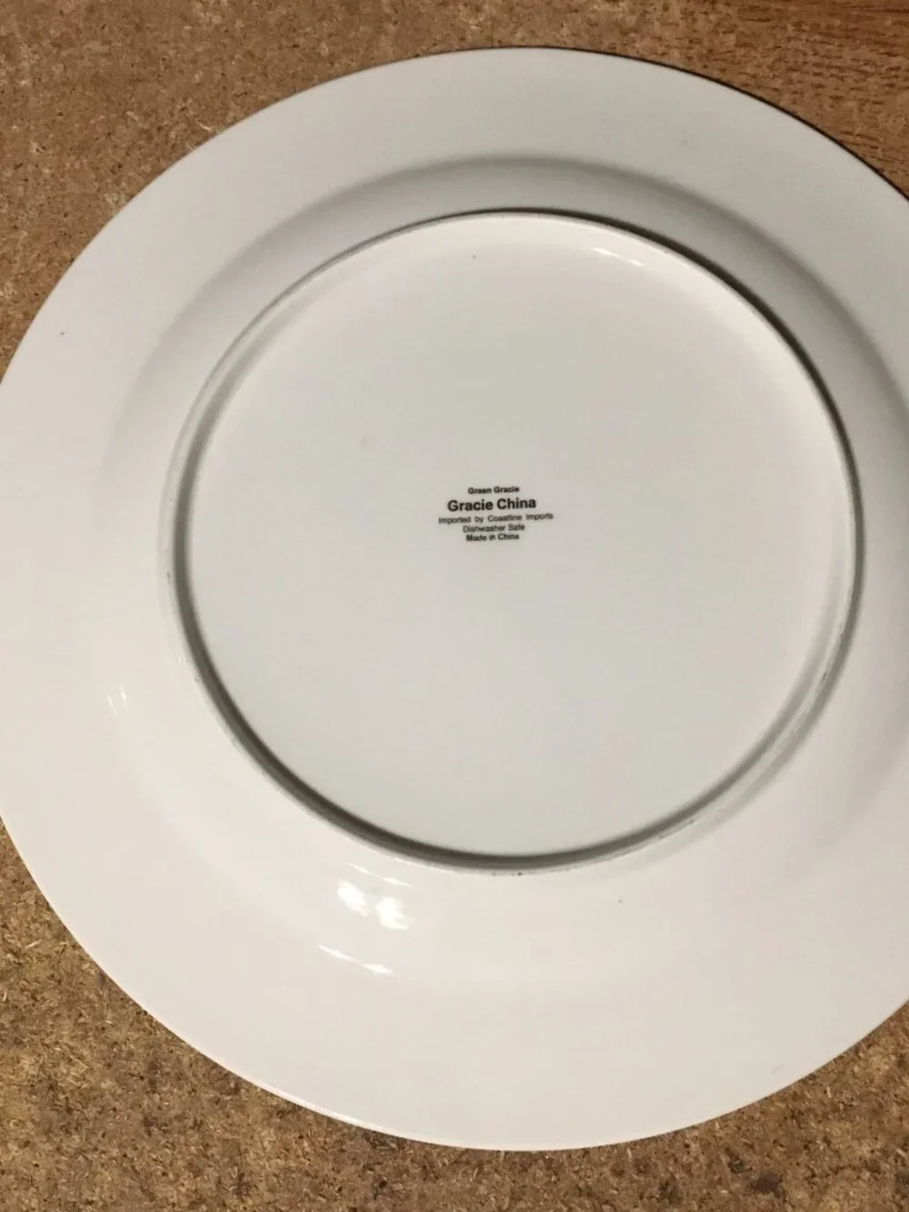 SET OF 8 FLORAL PATTERN PLATES KELTCRAFT 9178 LILING ROYAL SWIRL